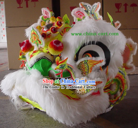 Traditional Chinese Phoenix Lion Dance Collectible Costumes Complete Set