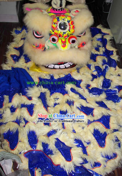 Top Adult Size Competition and Parade Lion Dance Costumes Complete Set