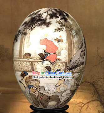 Chinese Wonders Hand Painted Colorful Egg-Heaven Fun of West Journey