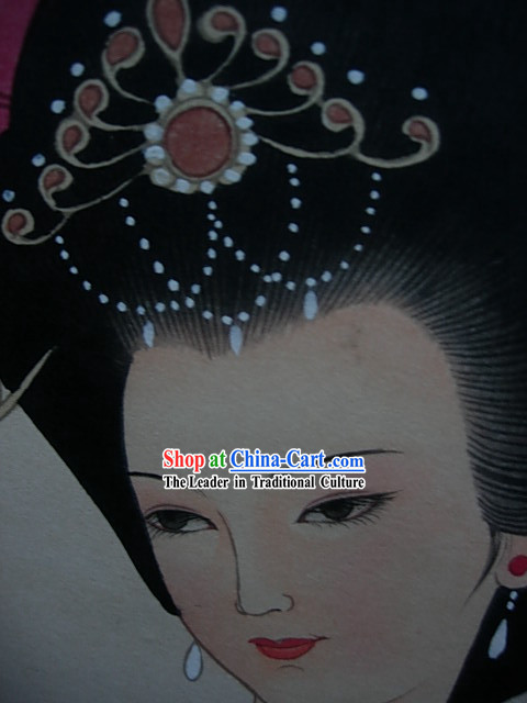 Chinese Traditional Painting-Tang Dynasty Princess