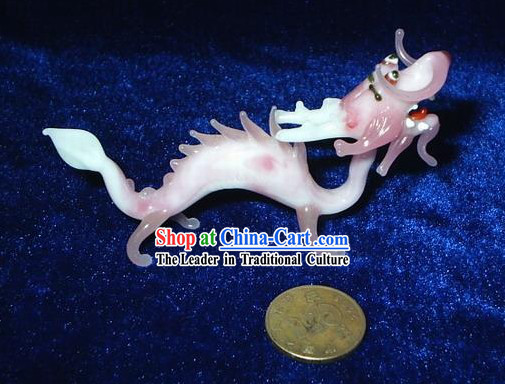 Chinese Classic Coloured Glaze Works-Dragon