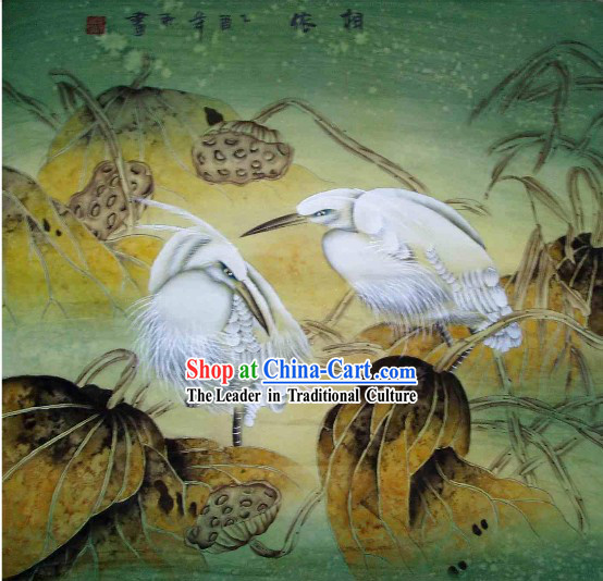 Large Traditional Chinese Painting by Li Xing-Eternal Love