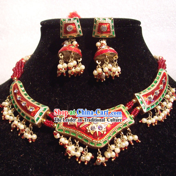 Indian Fashion Jewelry Suit-Lucky Red Baby