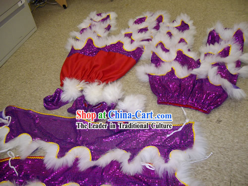 Professional Two Pairs of Lion Dance Pants and Claws