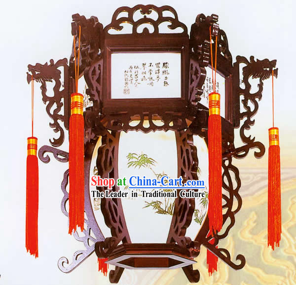 Chinese Classic Landscape Palace Lantern
