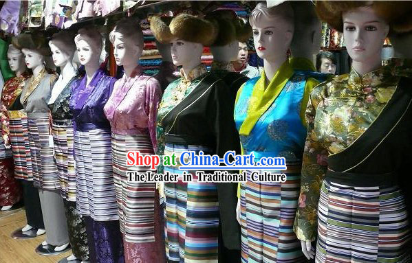 China Tibet Traditional Clothing for Women