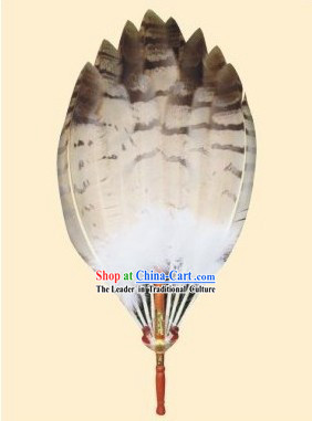 Supreme Eagle Feather Buddha Fan