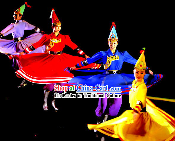 Mongolian Dance Costumes Complete Set