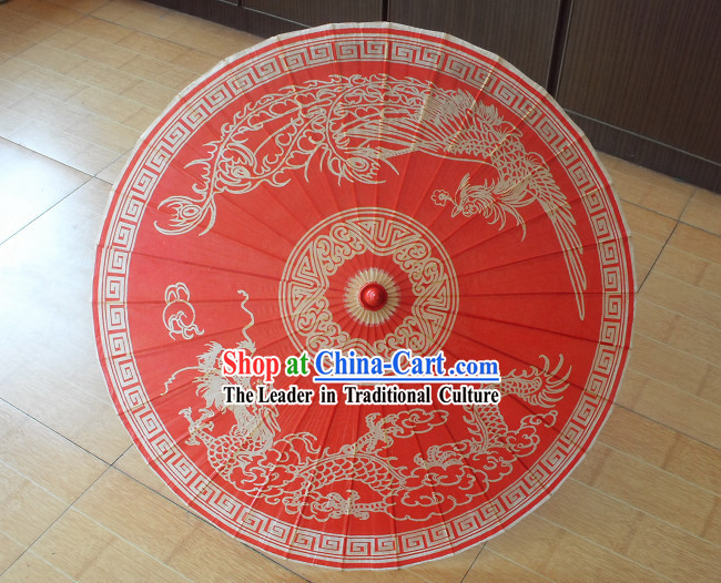 Chinese Traditional Dragon Umbrella for Wedding