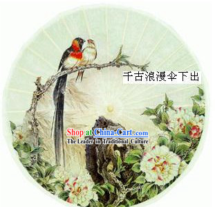 Chinese Traditional Hand Made Bird Umbrella
