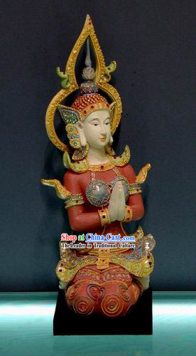 Traditional Asia Thai Goddess Statue