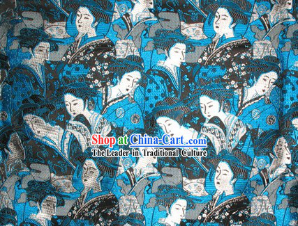 Japanese Gisha Silk Fabric