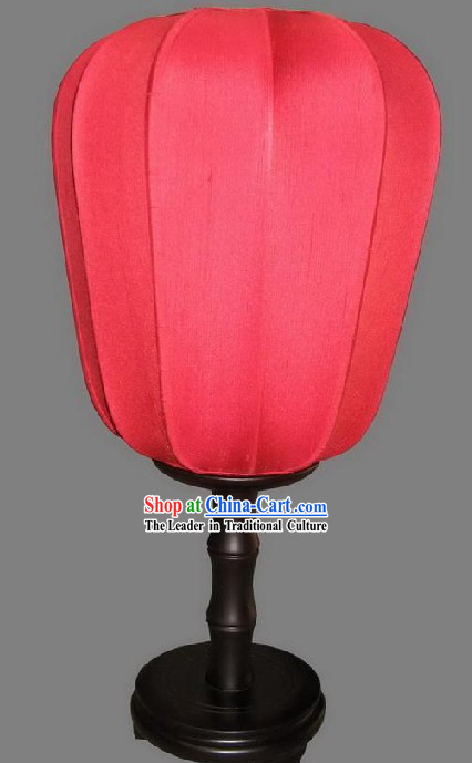 Chinese White Gourd Silk Table Palace Lantern _ Replica Palace Lantern