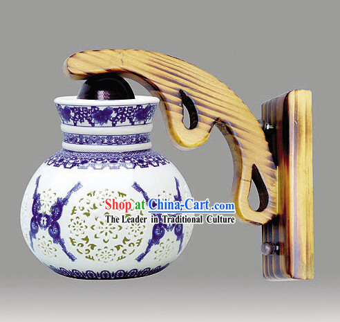 Chinese Classical Ceramic Lantern Ornament