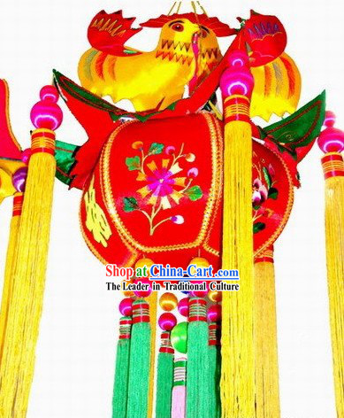 Chinese Handmade and Embroidered Decoration Lantern