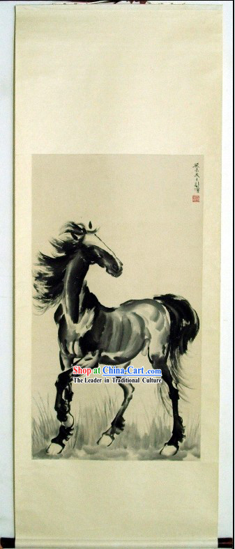 Traditional Chinese Horse Painting