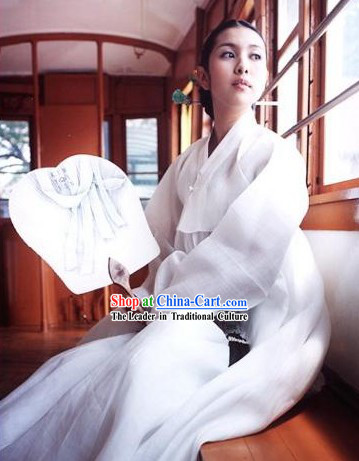 Traditional Korean Hanbok Costume Set