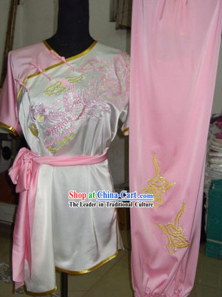 Traditional Phoenix Silk Tai Chi Suit