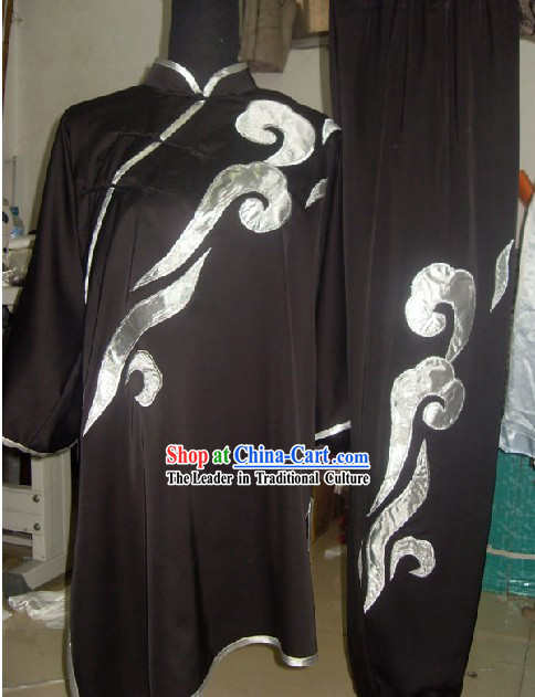 Professional Kung Fu Competition Silk Uniforms