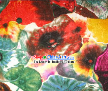 Colorful World Silk Fabric