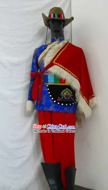 Chinese Nationality Dance Costume for Men