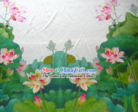 Top Chinese Silk Lotus Fabric