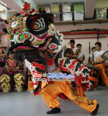 FUT SAN Guan Gong Lion Dance Costumes Complete Set