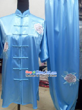 Chinese Classic Martial Arts and Tai Chi Suit _blue_