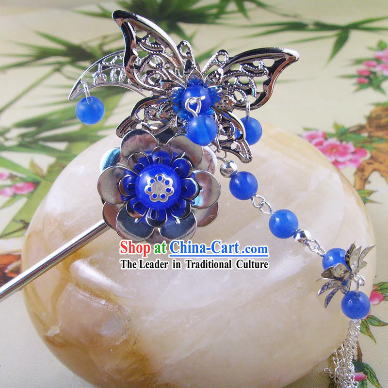 Ancient Chinese Handmade Butterfly Hanging Hair Accessories