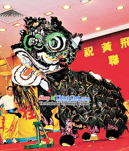 Folk FUT SAN Tiger Claw Pattern Lion Dance Costume Complete Set
