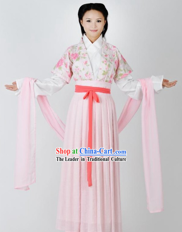 Ancient Chinese Imperial Palace Lady Clothing Complete Set