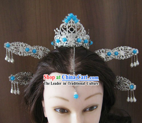 Ancient Chinese Handmade Princess Hair Accessories Set for Women