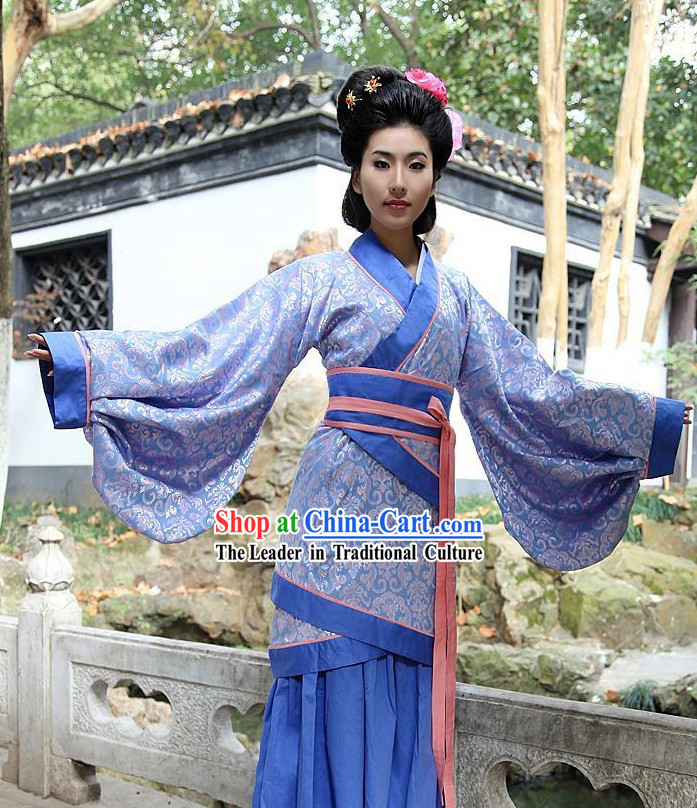 Ancient Chinese Women Han Fu_Hanfu Clothing