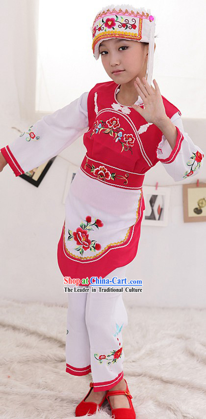 Bai Nationality Clothes for Children