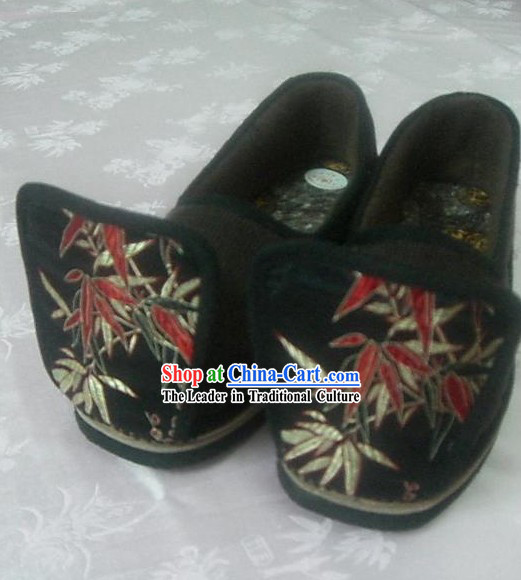 Chinese Hand Made Hanfu Embroidery Shoes