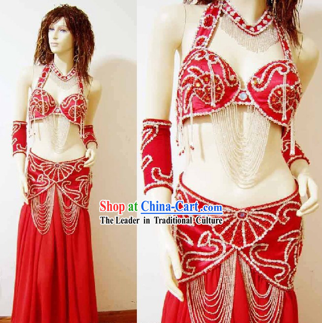 Traditional Belly Dance Costumes Complete Set for Women
