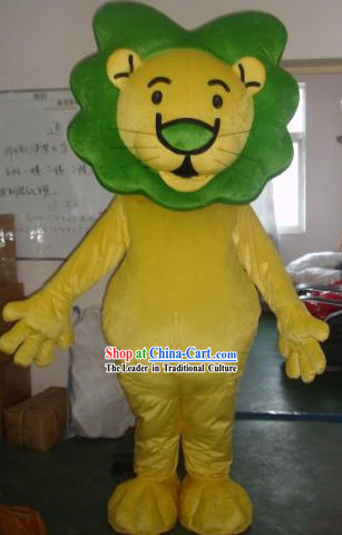 Lion Mascot Costumes Complete Set