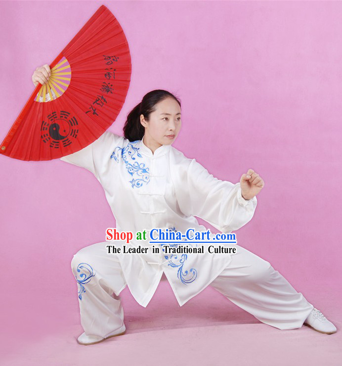 Chinese Tai Chi Competition Champion Silk Suit