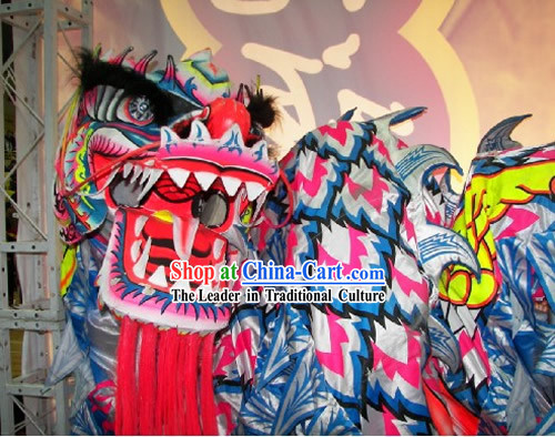Grand Opening and Festival Celebrations Luminous Dragon Dance Costumes Complete Set