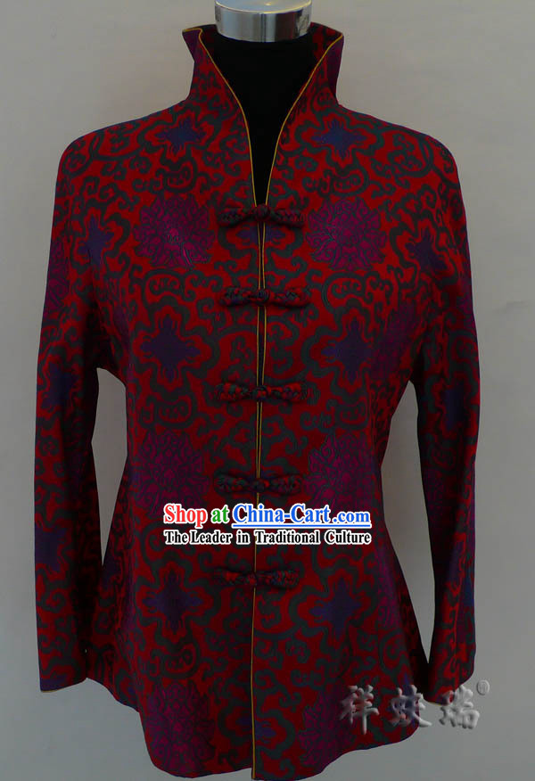 Beijing Rui Fu Xiang Silk Tang Suit for Women