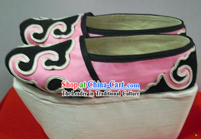 Traditional Chinese Beijing Opera Thick Sole Shoes