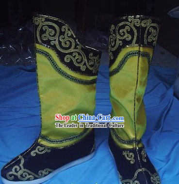 Traditional Chinese Han Clothing Shoes for Men