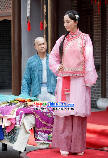 Qing Dynasty Women Clothing