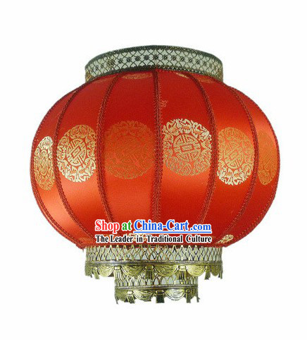 Traditional Chinese Spring Festival Red Lantern
