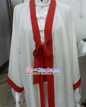 Chinese Kung Fu Dress Outside Veil