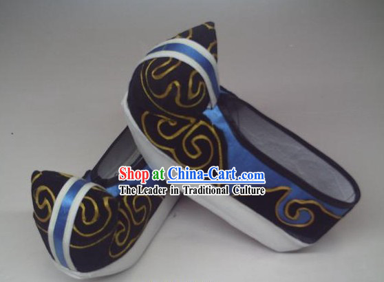 Traditional Chinese Opera Cloud Shoes for Men
