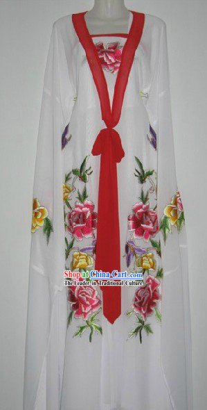 Chinese Classic Palace Embroidered Peony Dance Costumes for Women