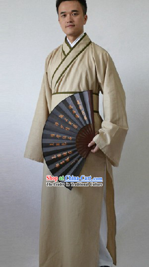 Ancient Chinese Han Fu Clothing for Men