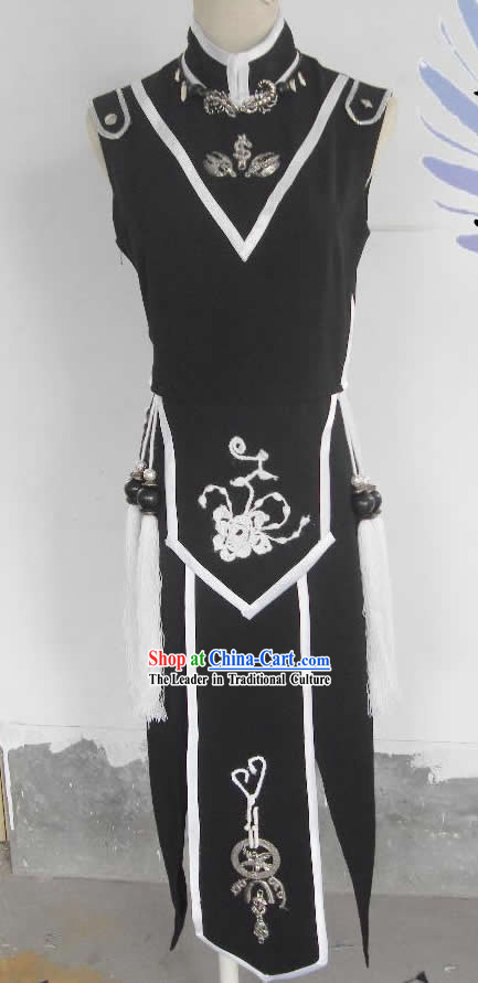 Ancient Chinese Style Black SD Costume