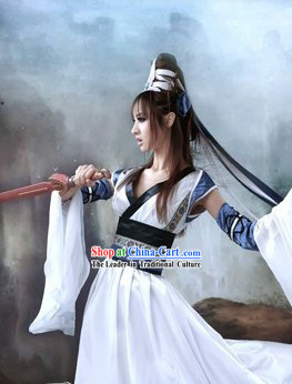 Chinese SD Female Knight Costumse